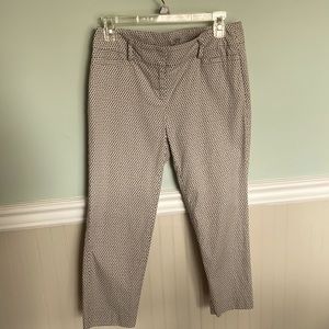 Cute Loft Polka Dot Ankle Pants 4P